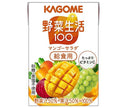 Kagome Yasai Seikatsu 100 Mango Salad for School Lunch 100ml Paper Pack x 30 pieces [Shipped in Japan]