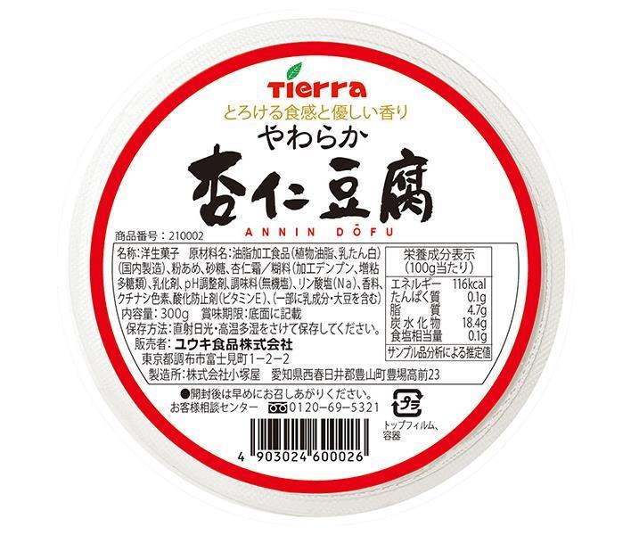 Yuuki Foods Soft Almond Tofu 300g x 24 pieces 