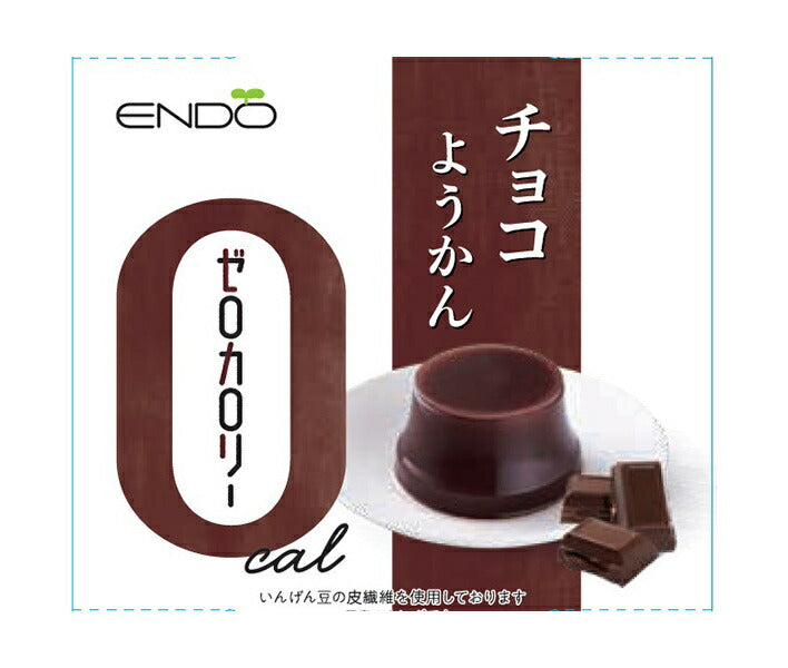 Endo Seian Zero Calorie Chocolate Yokan 90g x 24 pieces [Shipped in Japan]