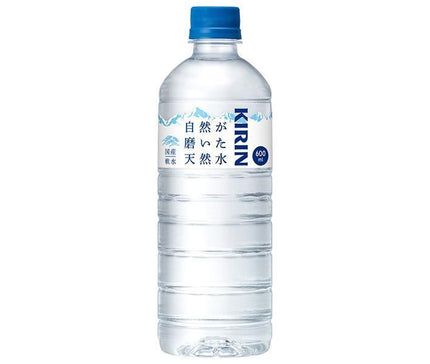 Kirin Naturally Polished Natural Water 600ml PET Bottle x 24 