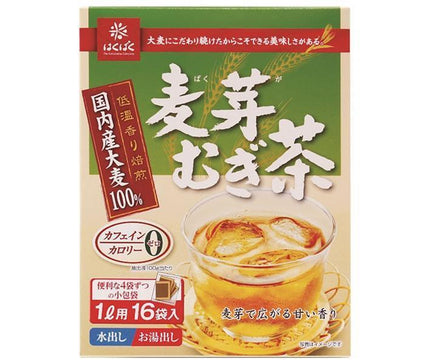 Hakubaku Malt Barley Tea 112g (7g x 16 bags) x 20 bags [Shipped in Japan]