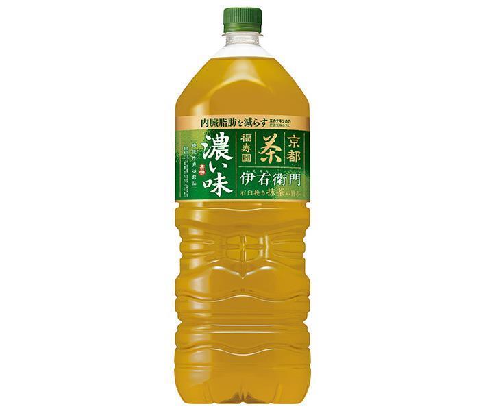 サントリー 伊右衛門(いえもん) 濃い味【機能性表示食品】 2Lペットボトル×6本入【日本出荷】