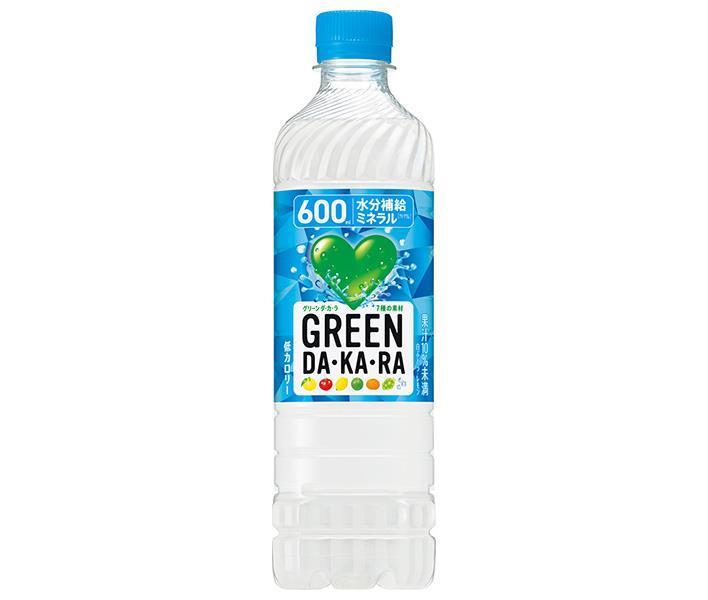 [11/25~ 10% off all products!!] Suntory GREEN DA・KA・RA (for hand sale) 600ml PET bottle x 24 bottles