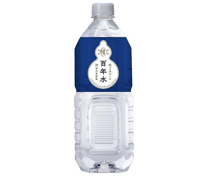 Fukumitsuya Hyakunen Mizu Natural Mineral Water 2L PET Bottles x 6 [Ships from Japan]