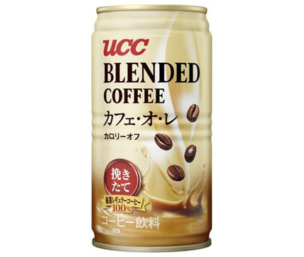 UCC Blend Coffee Café Au Lait Calorie Off Boîte de 185g x 30 pièces 