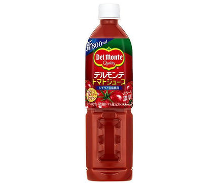 [11/25~ 10% off all products!!] Del Monte Tomato Juice (salted) 800ml PET bottle x 15 bottles