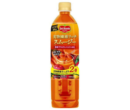 Del Monte Dietary Fiber Rich Smoothie 800ml plastic bottle x 15 pieces [shipped in Japan]