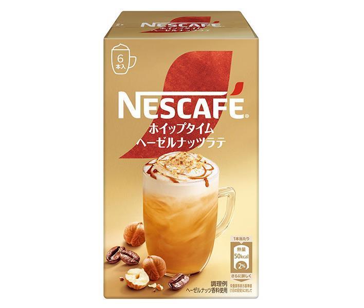 Nestlé Japon Nescafé Whipped Time Noisette Latte (10,4 g x 6P) x 24 boîtes 