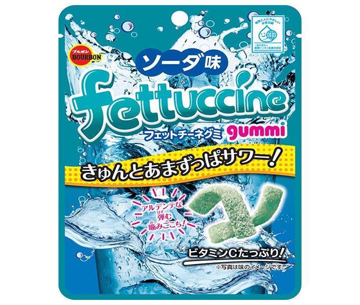 ブルボン フェットチーネグミ ソーダ味 50g×10個入【日本出荷】