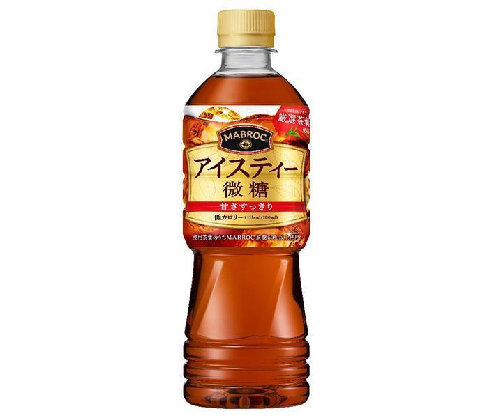 ポッカサッポロ マブロック アイスティー微糖 525mlペットボトル×24本入【日本出荷】