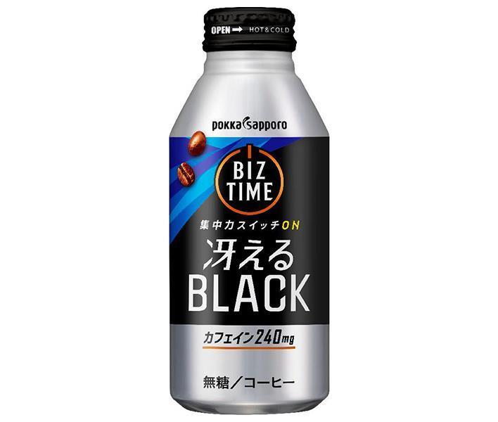 Pokka Sapporo Biz Time Saekeru Noir Bidon 390g x 24 pièces