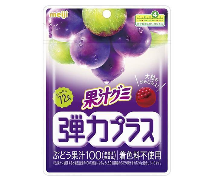 Meiji Fruit Juice Gummy Elastic Plus Grape 72g x 7 bags