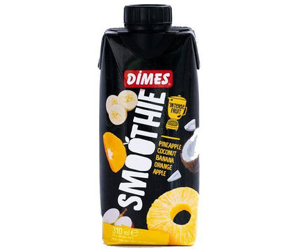 Nippon Coffee Trading DiMES Yellow Fruit Mix Smoothie 310 ml paquet papier x 12 bouteilles 