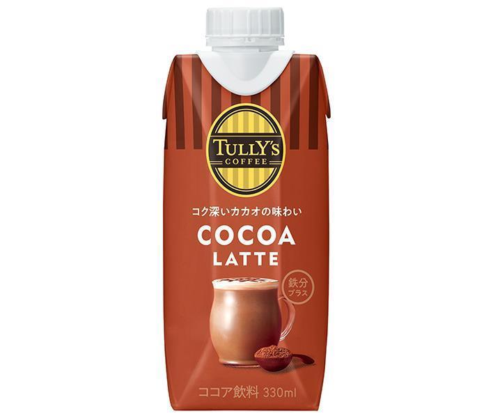 Itoen Tully's Cocoa Latte 330ml paper pack x 12 bottles 