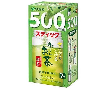 Itoen Smooth Melting Oi Ocha Green Tea with Matcha 500ml (3.5g x 7 bottles) x 10 boxes 