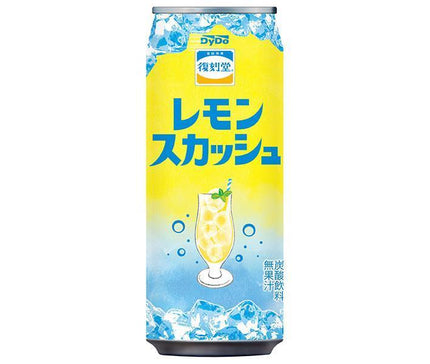 DyDo Fukudo Lemon Squash 500ml can x 24 pieces [Shipped in Japan]