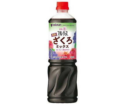 [11/25~ 10% off all products!!] Mitsukan Commercial Fruitis Black Vinegar Pomegranate Mix 1000ml PET Bottle x 8