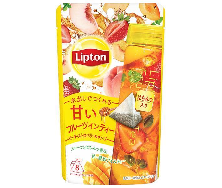 リプトン フルーツインティー ピーチ ストロベリー&マンゴー ティーバッグ 8P×6袋入【日本出荷】