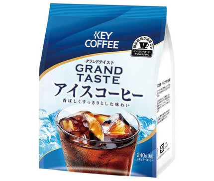 キーコーヒー グランドテイストアイスコーヒー 240g×6袋入