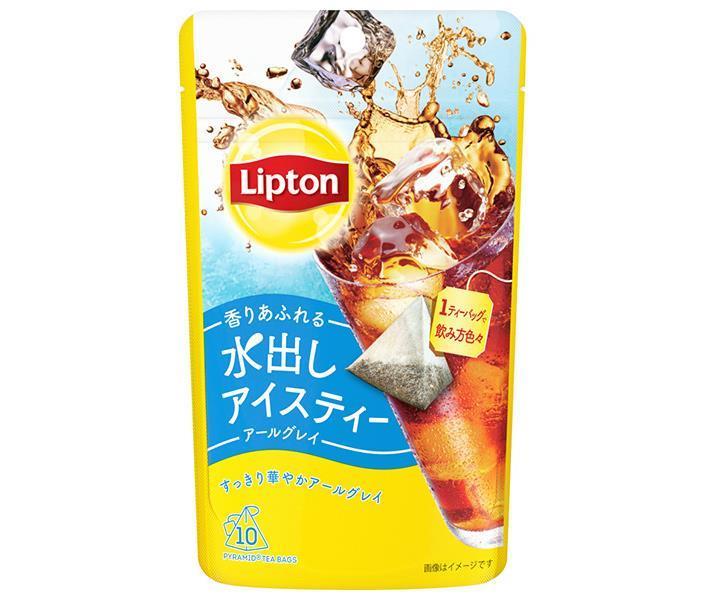 Lipton Cold Brew Thé glacé Thé Earl Grey Sachets de thé 10P x 6 sachets 