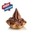 High Protein Chocolate Soft Serve & Gelato Mix - HI-PRO Chocolate - Case of 8 x 1.55 KG bags - Fit Gelato - Rubicone Canada - Ships Free Within Canada on Orders Above CAD $199