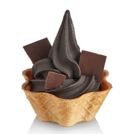VeganBliss Chocolate (Extra Black) - Vegan Premium Soft Serve Mix - Case of 8 x 1.9 KG bags - Rubicone Canada