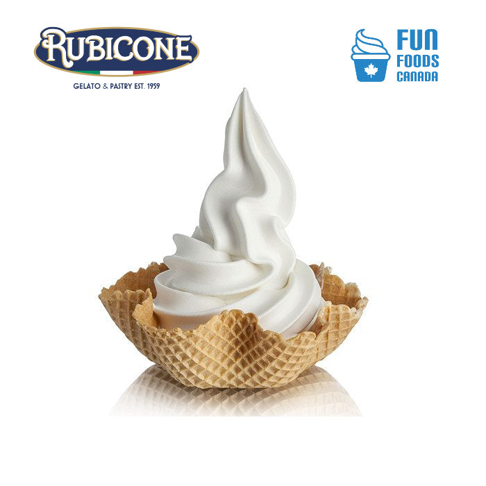 Premium Soft Serve Frozen Yogurt Mix - Complete Ready Base - 1.8 KG Bag or Case of 8 x 1.8 KG bags - Rubicone Canada - Ships Free Within Canada on Orders Above CAD $199