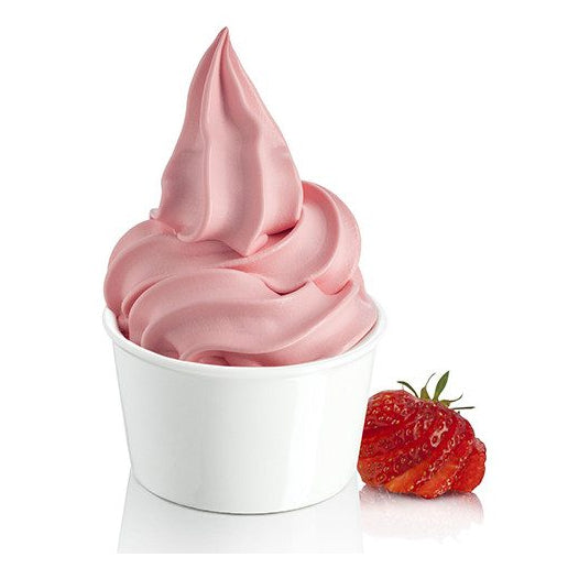 Strawberry Frozen Yogurt Mix - Case of 8 x 1.5 KG bags - Rubicone Canada - Ships Free Within Canada on Orders Above CAD $199