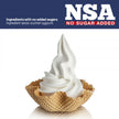 No Sugar Added Premium Soft Serve Frozen Yogurt Mix - 1.5 KG Bag or Case of 8 x 1.5 KG bags - Rubicone Canada - Ships Free Within Canada on Orders Above CAD $199
