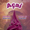 Acai Soft Serve and Soft Gelato Mix - Ready Fruit - Complete Base - Ready To Use - Case of 8 x 1.5 KG bags - Rubicone Canada - Ships Free Within Canada on Orders Above CAD $199