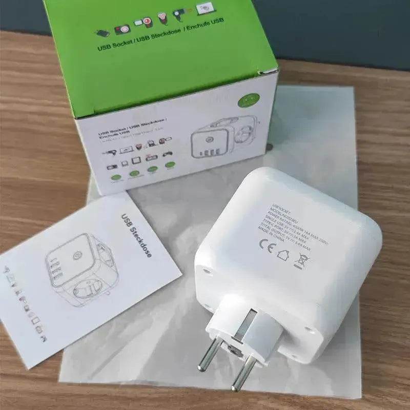 Rubik's Cube Converter European Standard Extension Cable Power Strip Multi-function Power Surge protector Plug Socket