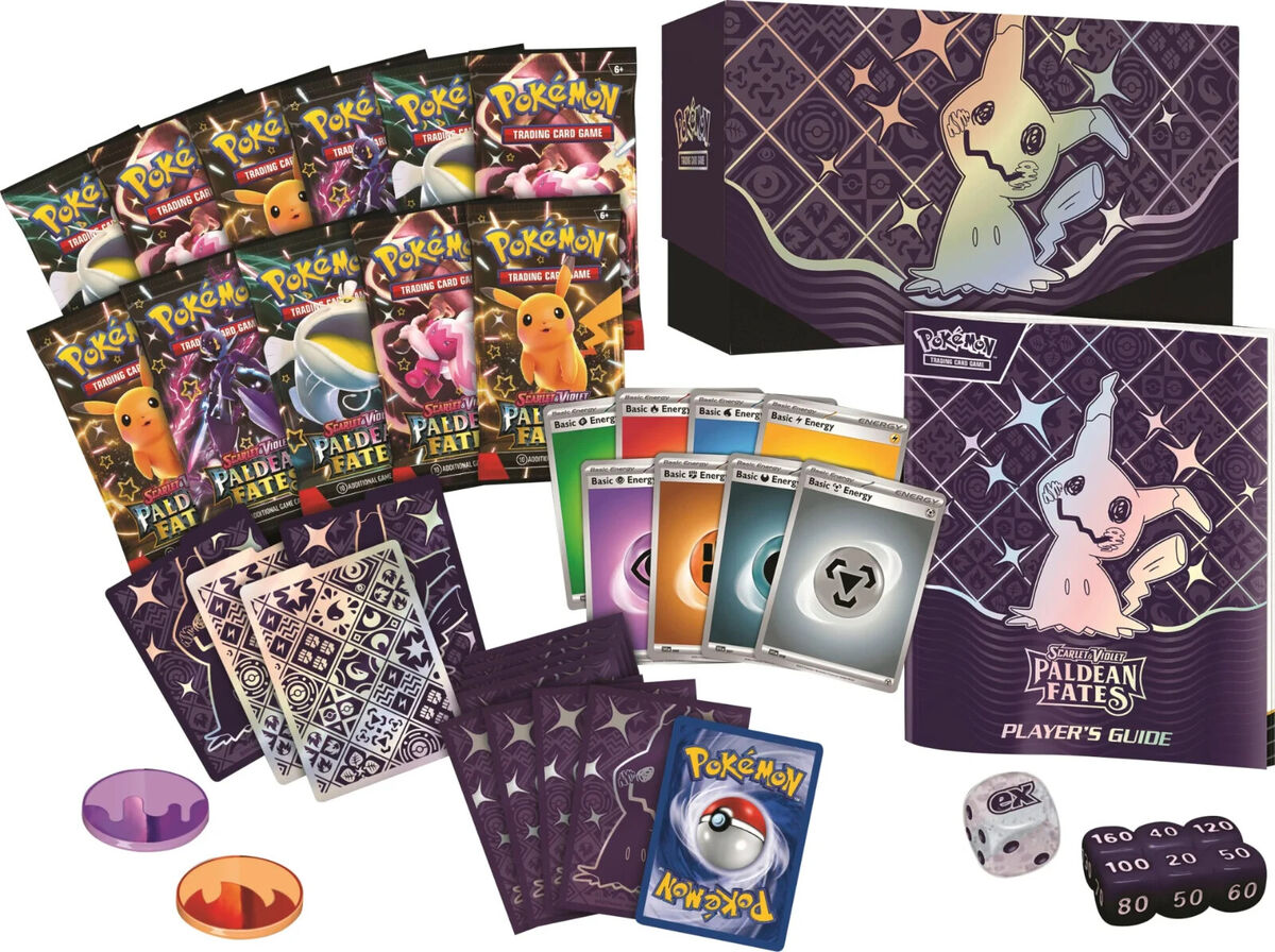 Pokemon Paldean Fates Elite Trainer Box