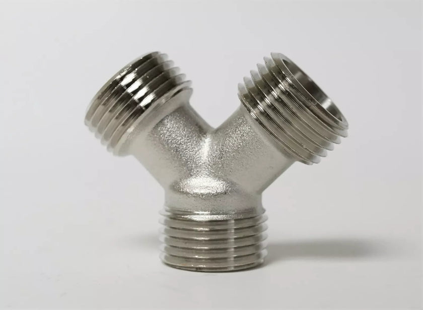 375YM Dryer Part - Y-Connector with Male 3/4