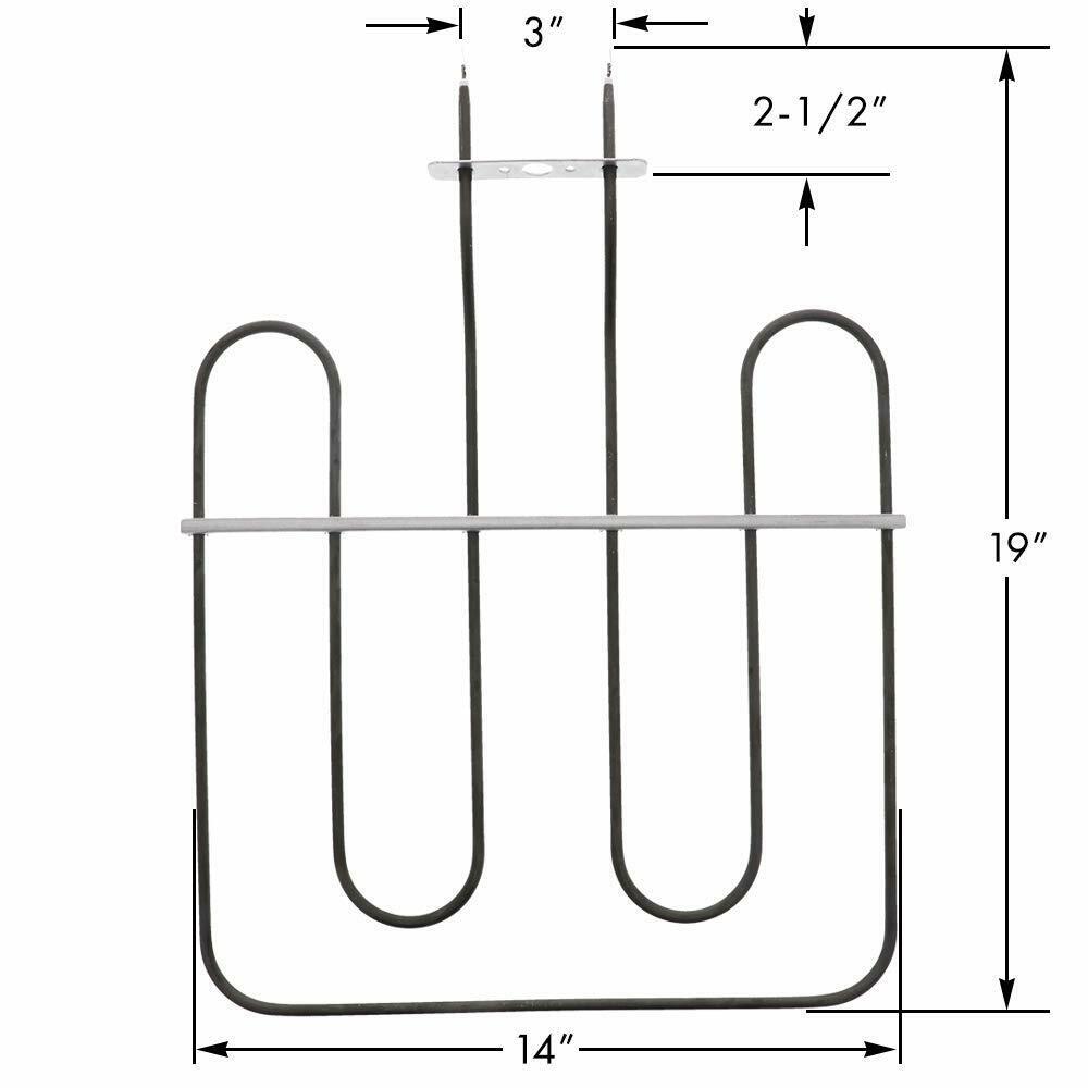 Résistance chauffante pour four LG, pièce MEE62306504