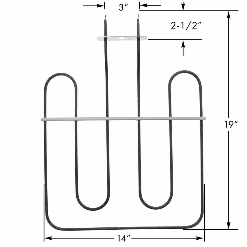 Résistance chauffante pour four LG, pièce MEE62306504