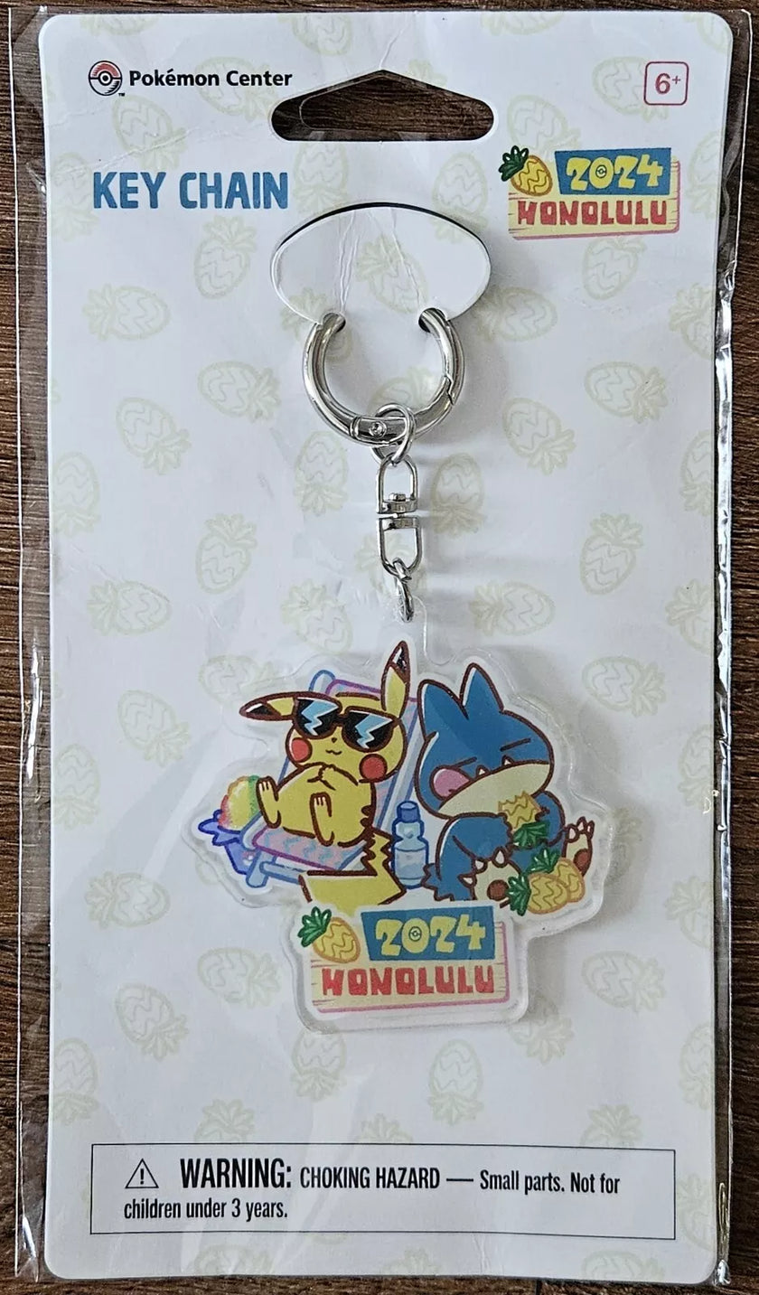 2024 Worlds Pika X Munch Key Chain