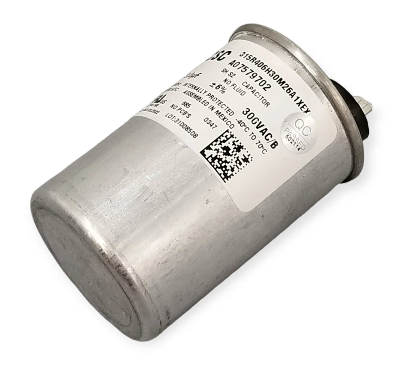 Frigidaire 5304515819 Dryer Start-Up Capacitor, 4OUF