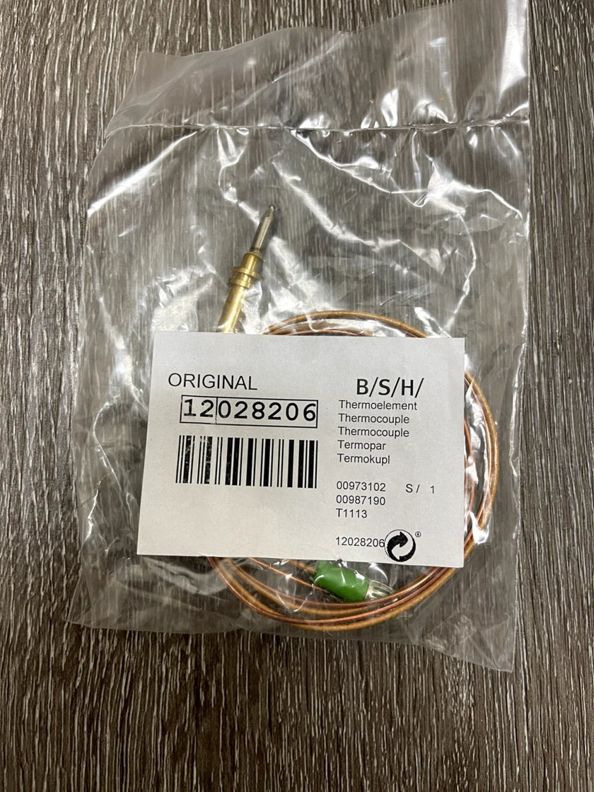 Bosch Oven Range Thermocouple Part 12028206