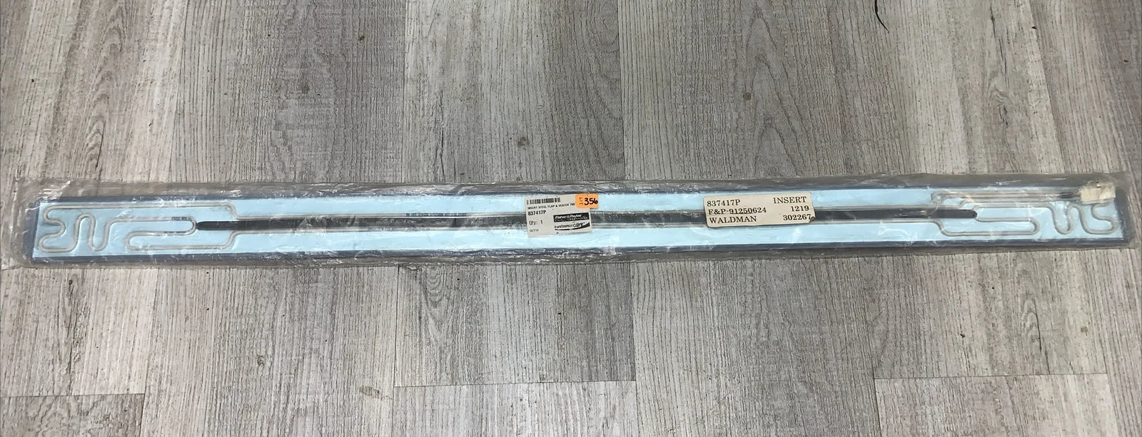 Fisher & Paykel 837417P Steel Flap & Heater Insert for Refrigerator