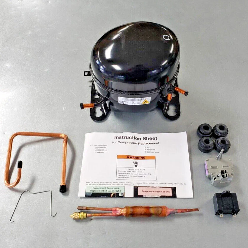 Whirlpool Refrigerator Compressor Service Kit W11740253