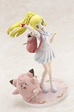 Pokemon Center original figure - Lillie & Clefairy (Pokémon Center Japan)