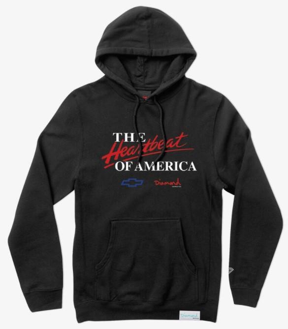 Diamond X Chevelle Heartbeat - Mens Hoodie