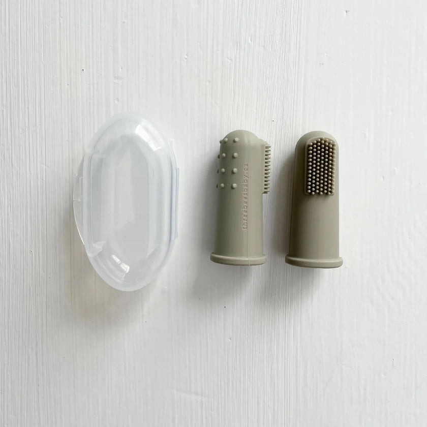 Silicone Finger Toothbrush (6 colours)
