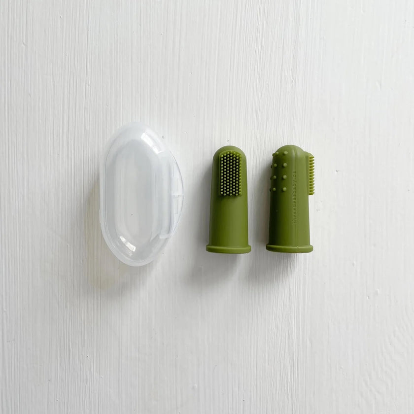 Silicone Finger Toothbrush (6 colours)