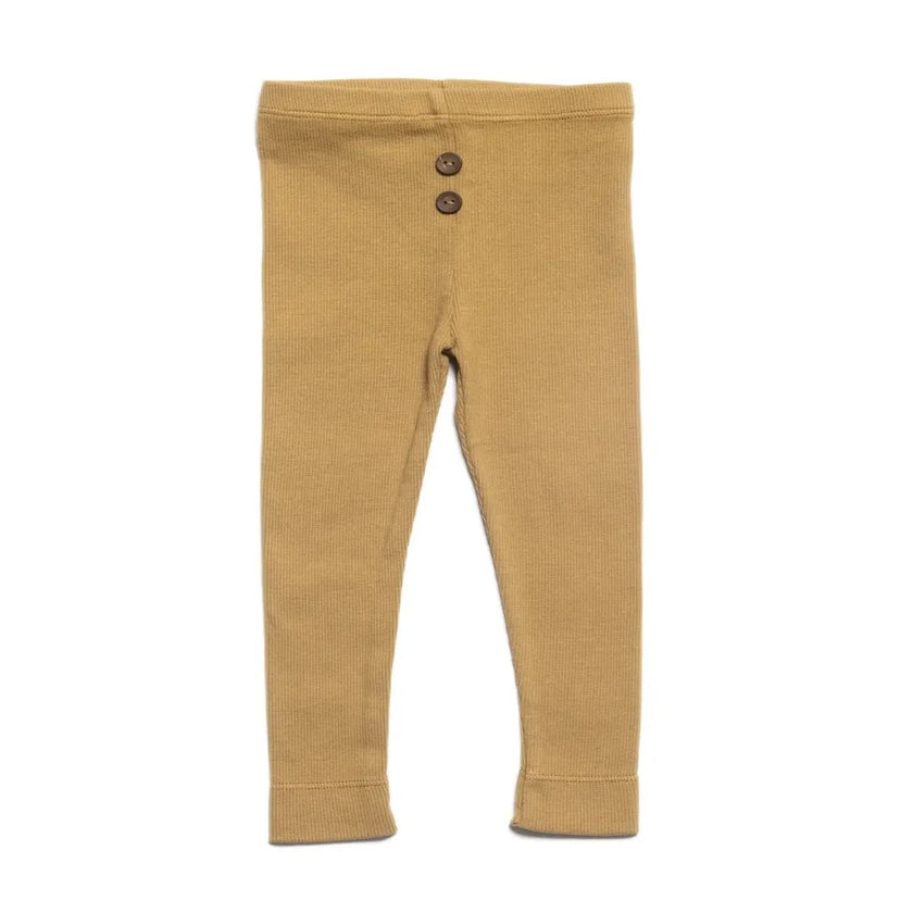 Organic Vintage Leggings | Ochre