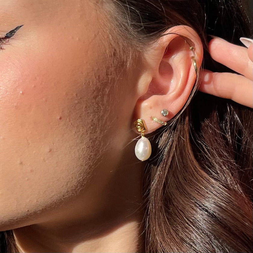 Saada Earrings- Gold