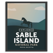 Sable Island National Park 'Explored' Poster, Canada Parks