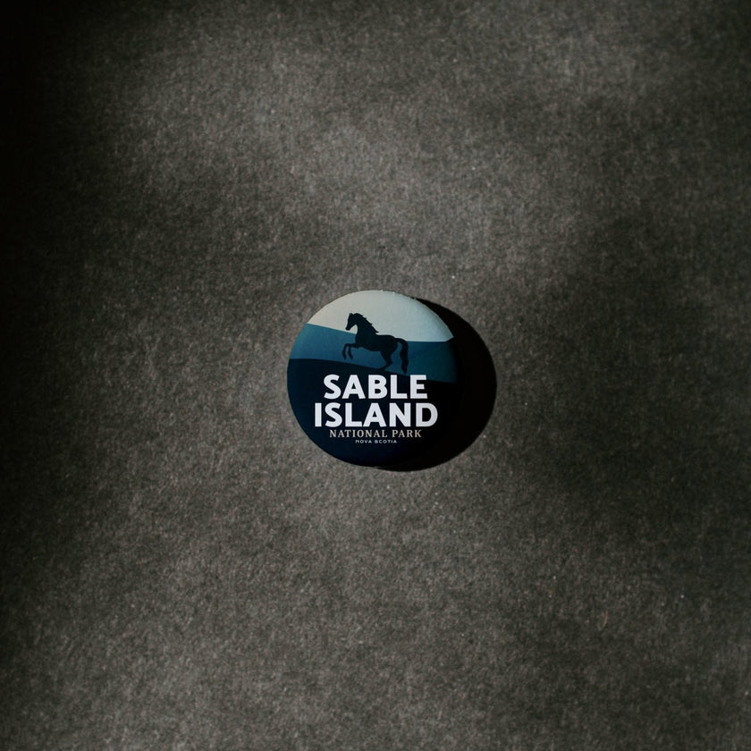 Sable Island National Park of Canada Pinback Button, Canada Parks
