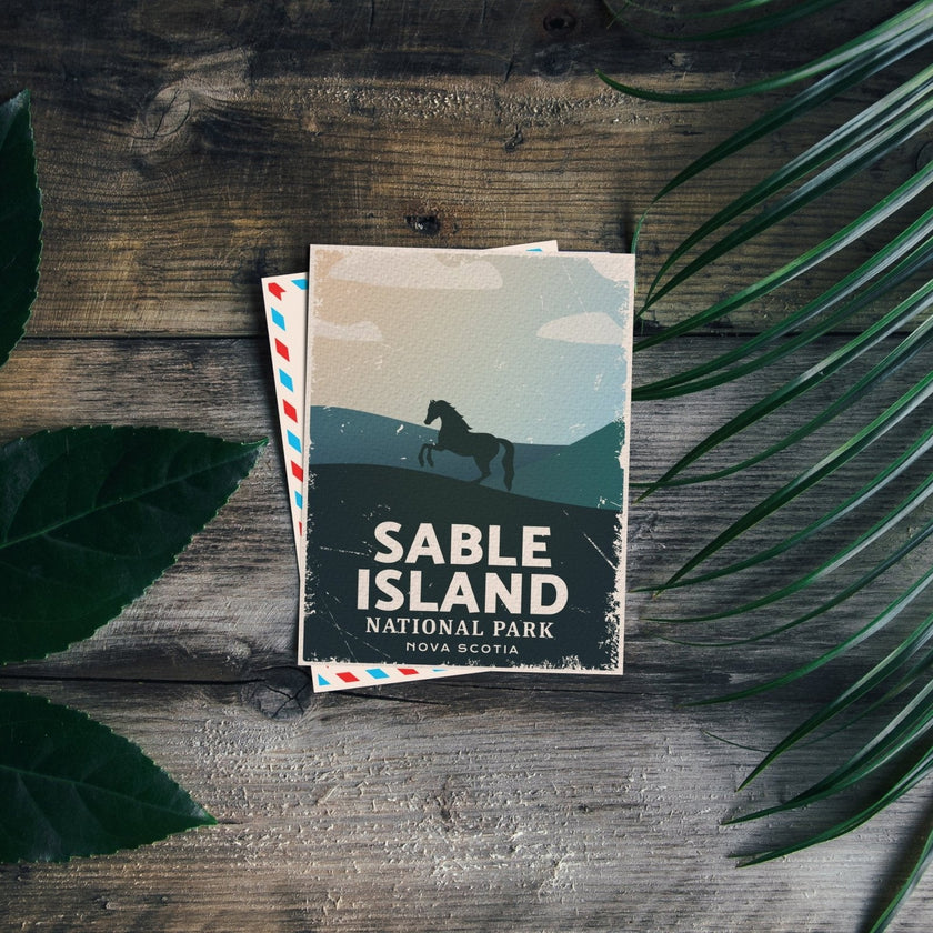 Sable Island National Park of Canada Postcard, Canada Parks