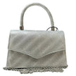 Sac de soirée brillant avec poignée